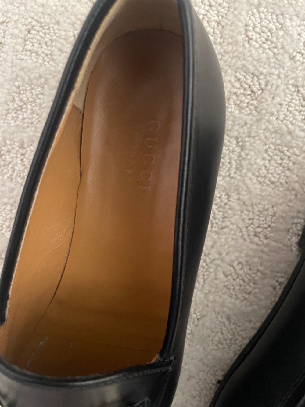 Gucci Jordaan loafers size 7 - Picture 5 of 6
